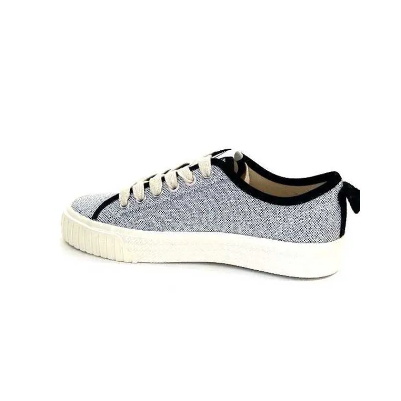Décontracté|Baskets<Armistice Baskets Stomp Sneaker Textile Blanc Bleu