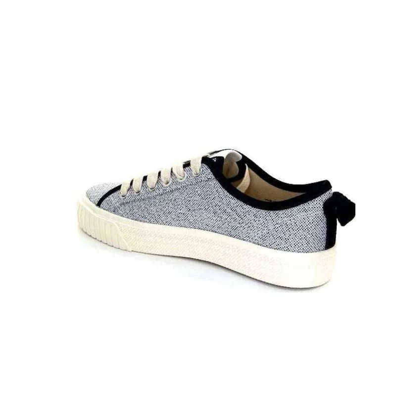 Décontracté|Baskets<Armistice Baskets Stomp Sneaker Textile Blanc Bleu