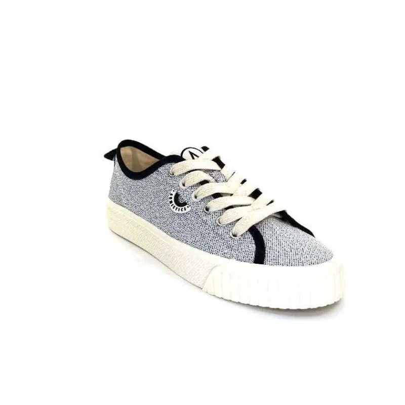Décontracté|Baskets<Armistice Baskets Stomp Sneaker Textile Blanc Bleu