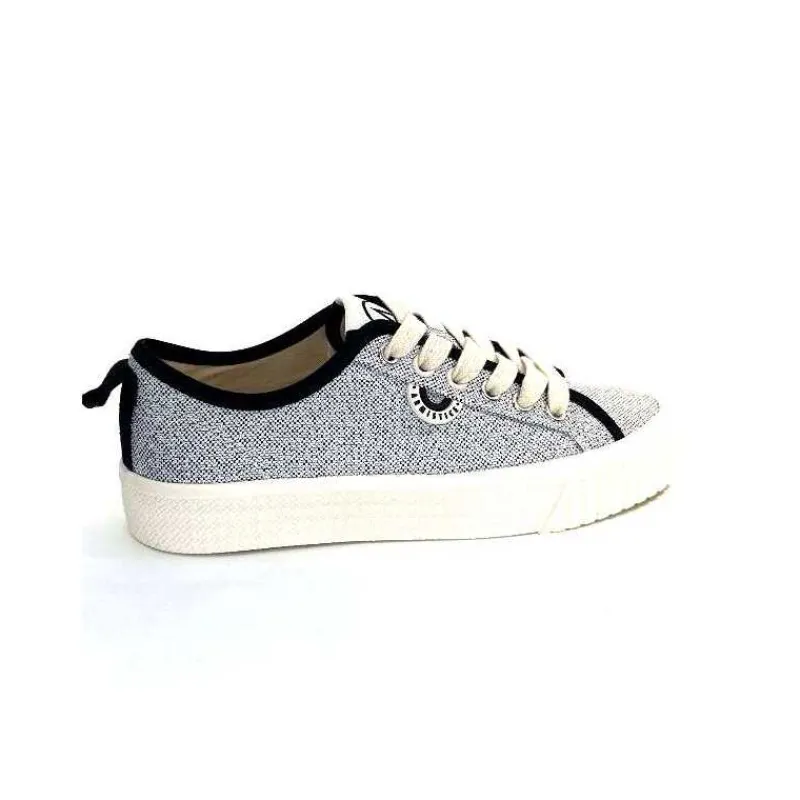 Décontracté|Baskets<Armistice Baskets Stomp Sneaker Textile Blanc Bleu