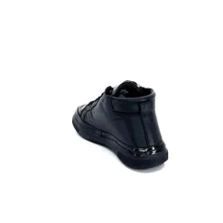 Décontracté|Baskets<Ivoire0401a Baskets Avec Fermeture Éclair Ivoire 500-358 Cuir &amp; Vernis Noir