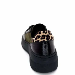 Fantaisie|Bijoux<Ivoire0130a Baskets Ivoire Bp5410 Noir &amp; Léo Kaki