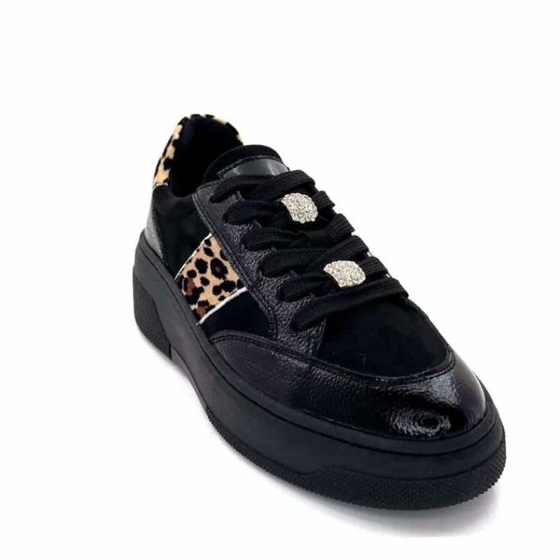 Fantaisie|Bijoux<Ivoire0130a Baskets Ivoire Bp5410 & Léo Noir