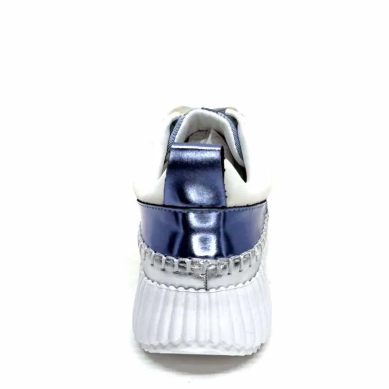 Décontracté|Baskets<Ivoire0317a Baskets Légère Ivoire 2300962 Textile Bleu