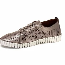 Décontracté|Basic<384-ivoire Baskets Légère Ivoire Hy2020 Cuir Bronze