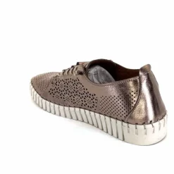 Décontracté|Basic<384-ivoire Baskets Légère Ivoire Hy2020 Cuir Bronze