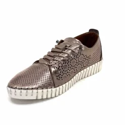 Décontracté|Basic<384-ivoire Baskets Légère Ivoire Hy2020 Cuir Bronze