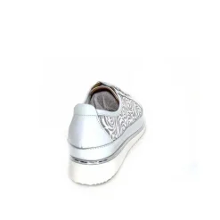 Fantaisie|Décontracté<XSA Baskets Légère 9702 Cuir Blanc