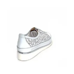 Fantaisie|Décontracté<XSA Baskets Légère 9702 Cuir Blanc