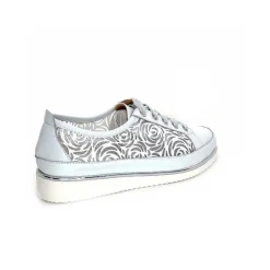 Fantaisie|Décontracté<XSA Baskets Légère 9702 Cuir Blanc