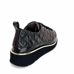 Sport Chic|Baskets<XSA Baskets Légère 160 Vernis & Cuir Matelassé Noir