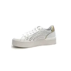 Sport Chic|Baskets<Liu.Jo Baskets Ba4039 Cuir Doré Blanc