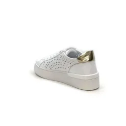Sport Chic|Baskets<Liu.Jo Baskets Ba4039 Cuir Doré Blanc