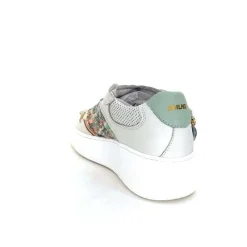 Bijoux|Baskets<Méliné Baskets Ne 831 Cat 1 Var Cuir Gris Textile Bleu Rose Bijoux GrisClair