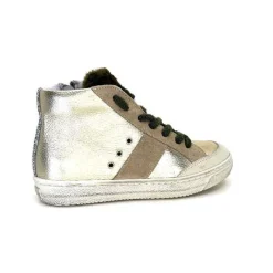 Teenager|Sport<Méliné Baskets Montante Bup1151 Cuir Doré Gold