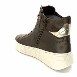 Sport|Baskets<Nero Giardini Baskets Montante Plateforme 1411634 D501 Cuir Bronze