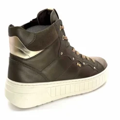 Sport|Baskets<Nero Giardini Baskets Montante Plateforme 1411634 D501 Cuir Bronze