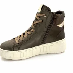 Sport|Baskets<Nero Giardini Baskets Montante Plateforme 1411634 D501 Cuir Bronze