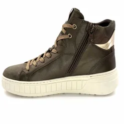 Sport|Baskets<Nero Giardini Baskets Montante Plateforme 1411634 D501 Cuir Bronze