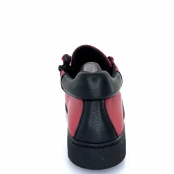 Basic|Baskets<Chacal Baskets Montantes Fermeture Éclair 6943 Cuir Rouge