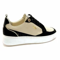 Teenager|Décontracté<Myma Baskets 7921 Cuir Crème Noir CrèmeNoir