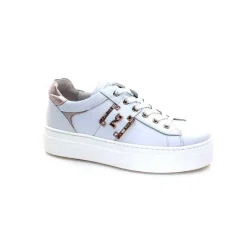 Sport Chic|Bijoux<Nero Giardini Baskets Nero Giardin E409967 D707Cuir Blanc