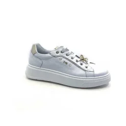 Sport Chic|Baskets<Nero Giardini Baskets E409975 Cuir Blanc