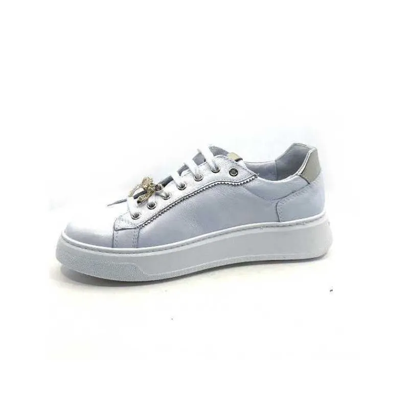 Sport Chic|Baskets<Nero Giardini Baskets E409975 Cuir Blanc