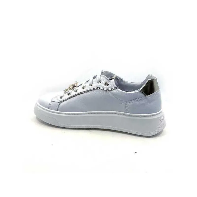 Sport Chic|Baskets<Nero Giardini Baskets E409975 Cuir Blanc
