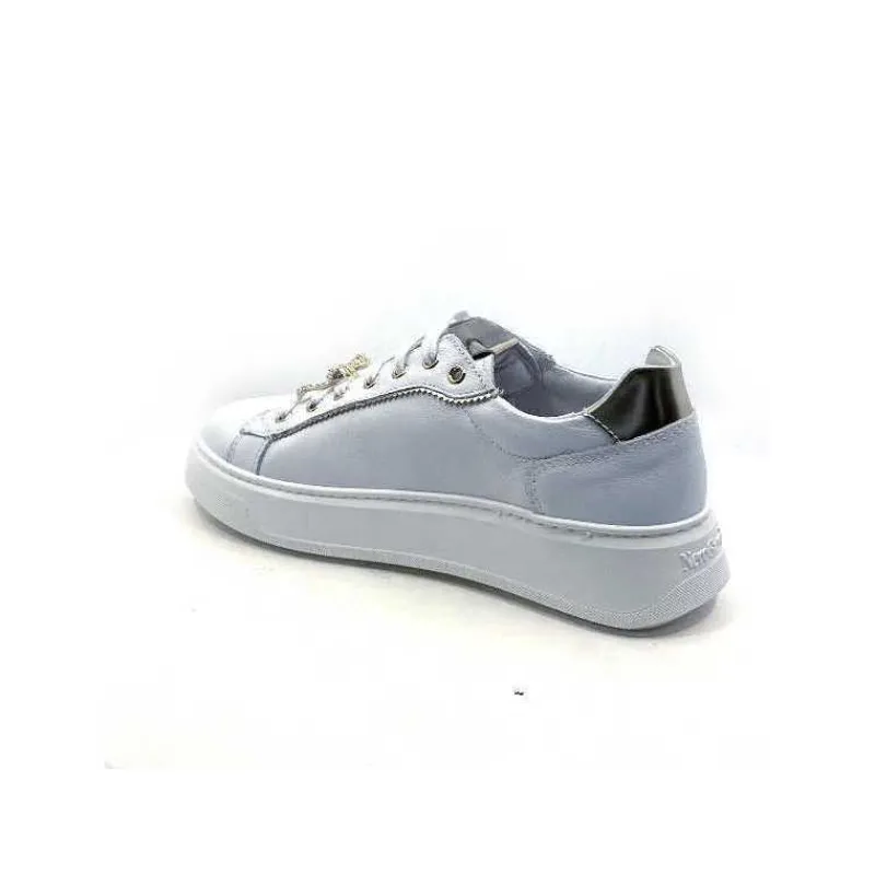 Sport Chic|Baskets<Nero Giardini Baskets E409975 Cuir Blanc