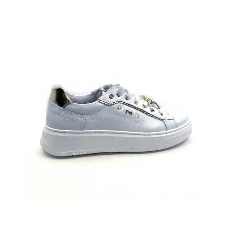 Sport Chic|Baskets<Nero Giardini Baskets E409975 Cuir Blanc
