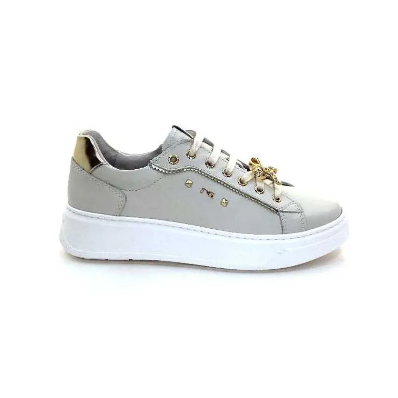 Sport Chic|Bijoux<Nero Giardini Baskets E409975 Cuir Crème