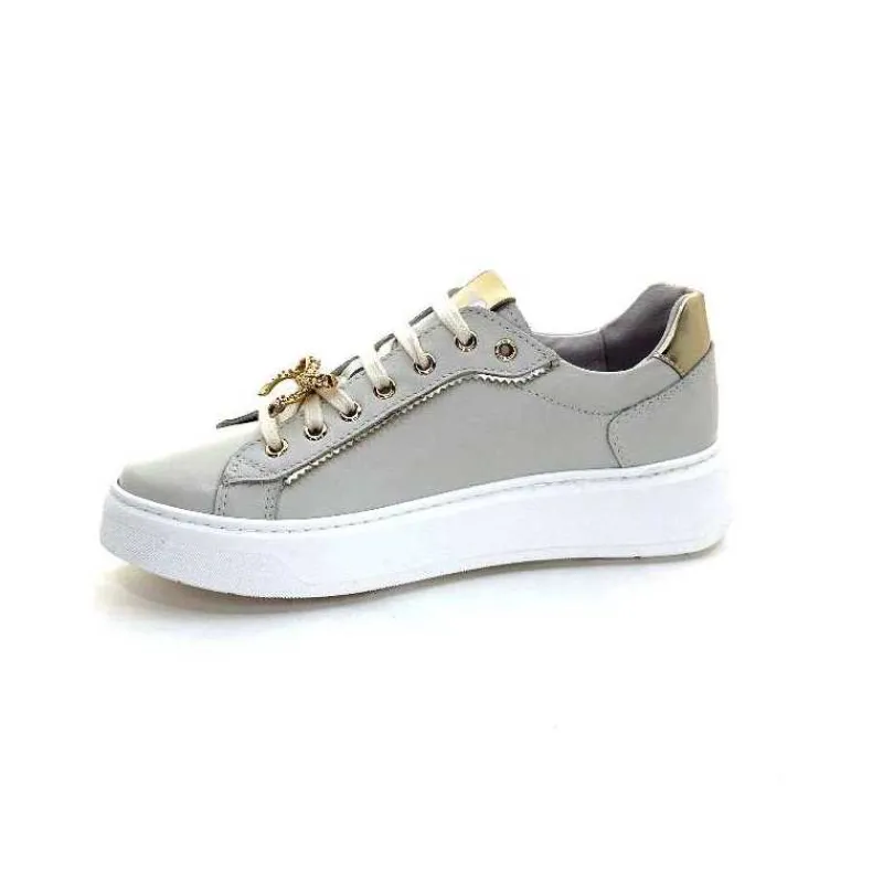 Sport Chic|Bijoux<Nero Giardini Baskets E409975 Cuir Crème