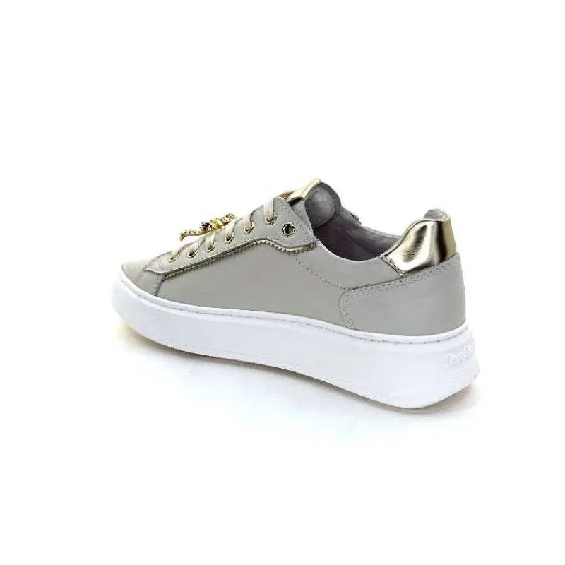 Sport Chic|Bijoux<Nero Giardini Baskets E409975 Cuir Crème