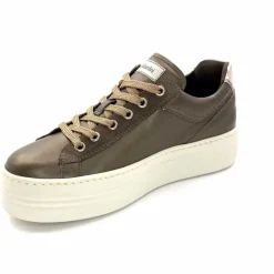 Sport Chic|Baskets<Nero Giardini Baskets Plateforme Fermeture Éclaire Nero Giardin 1411611 D322 Cuir Bronze