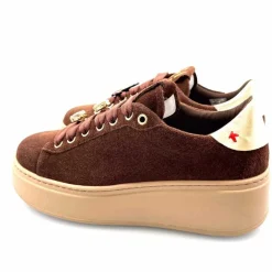Teenager|Bijoux<GioPiu Baskets Plateforme Gio+ Pia 230a Daim Bijoux Marron
