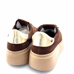 Teenager|Bijoux<GioPiu Baskets Plateforme Gio+ Pia 230a Daim Bijoux Marron