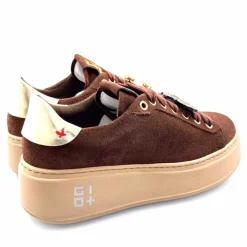 Teenager|Bijoux<GioPiu Baskets Plateforme Gio+ Pia 230a Daim Bijoux Marron