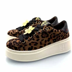 Teenager|Bijoux<GioPiu Baskets Plateforme Gio+ Pia 280a Textile Léo Bijoux Marron