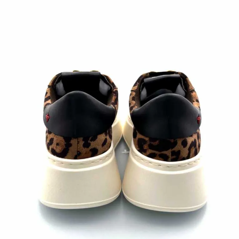 Teenager|Bijoux<GioPiu Baskets Plateforme Gio+ Pia 280a Textile Léo Bijoux Marron