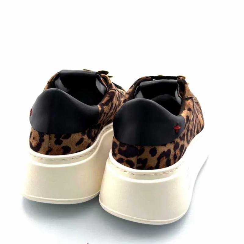 Teenager|Bijoux<GioPiu Baskets Plateforme Gio+ Pia 280a Textile Léo Bijoux Marron