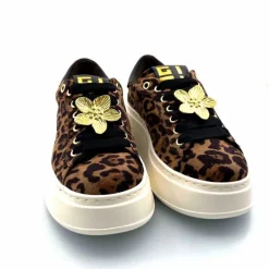 Teenager|Bijoux<GioPiu Baskets Plateforme Gio+ Pia 280a Textile Léo Bijoux Marron