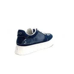 Sport|Baskets<Liu.Jo Baskets Plateforme Ba4123 Textile Denim Bleu
