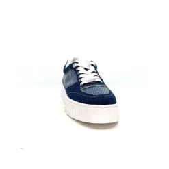Sport|Baskets<Liu.Jo Baskets Plateforme Ba4123 Textile Denim Bleu