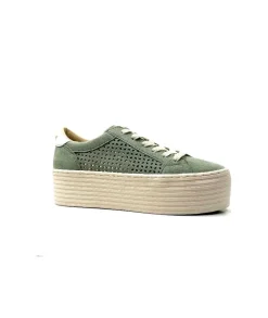 Sport|Décontracté<No Name Baskets Plateforme Spice Sneaker Cuir D'Eau Vert