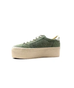 Sport|Décontracté<No Name Baskets Plateforme Spice Sneaker Cuir D'Eau Vert