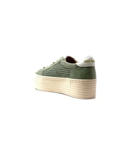Sport|Décontracté<No Name Baskets Plateforme Spice Sneaker Cuir D'Eau Vert