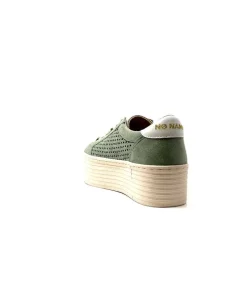 Sport|Décontracté<No Name Baskets Plateforme Spice Sneaker Cuir D'Eau Vert