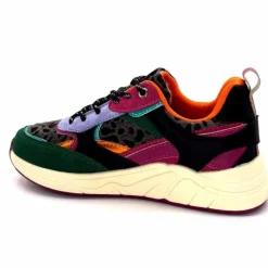 Sport Chic|Baskets<poelman Baskets Posh 193332 Textile Golf Green Multicolore Vert