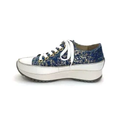 Sport Chic|Baskets<Muratti Baskets Rosemetal H0842 Frasseto Textile Blanc Bleu